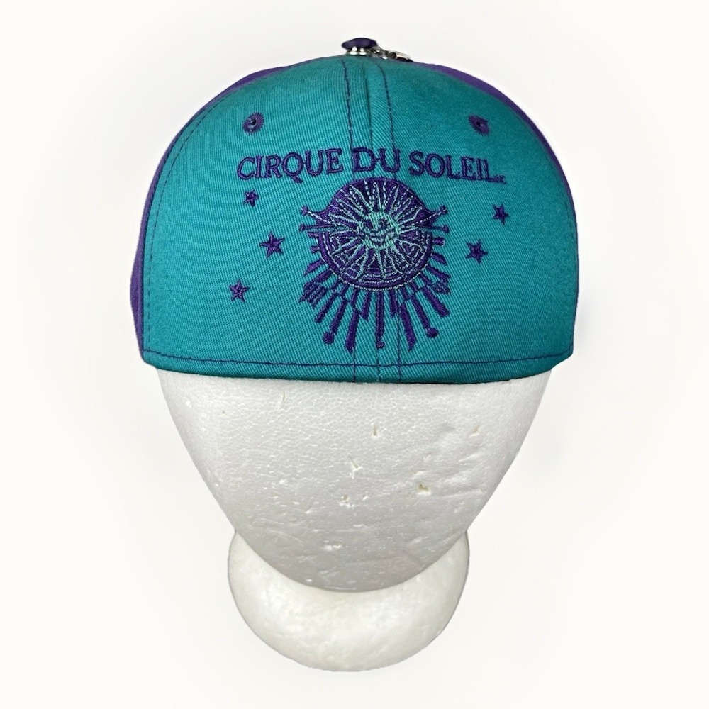 CIRQUE DU SOLEIL Hat Brimless Snap-Back Sid Tech Embroidered & Sun Moon Charms